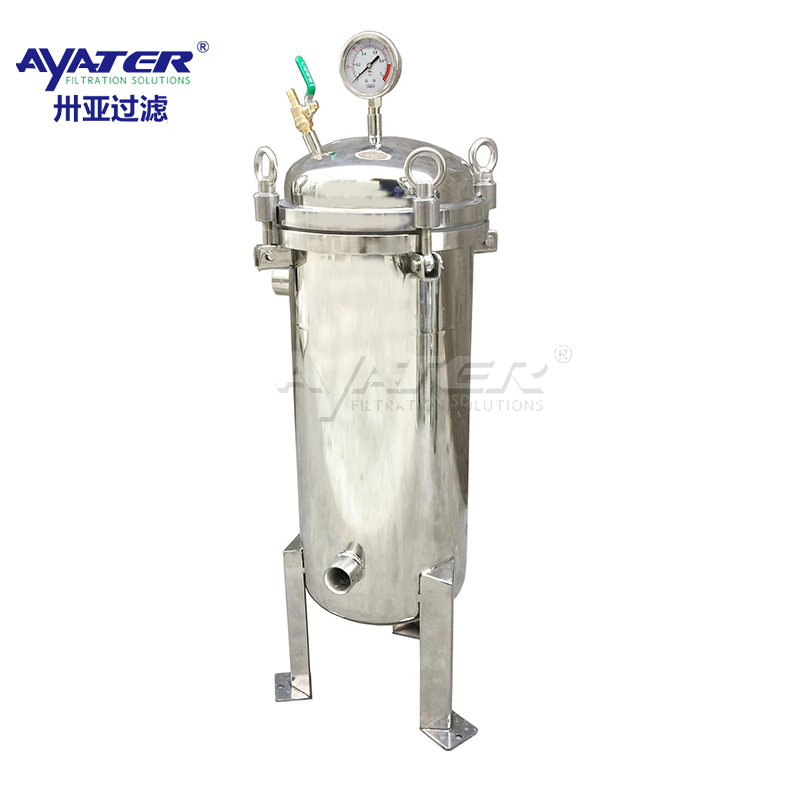 卅亚过滤|工业循环水处理 大通量精密保安多袋式过滤器 210T/h
