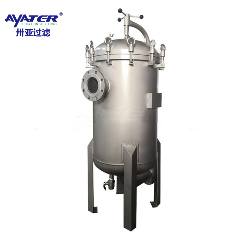 卅亚过滤|工业循环水处理 大通量精密保安多袋式过滤器 210T/h